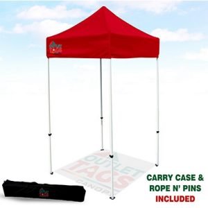 5x5 Red Iron Horse Canopy