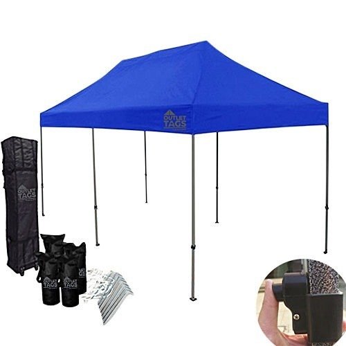 10x20 blue pop up tent