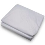 White Canopy Tarp – 420D Oxford PVC Waterproof & UV Resistant 10FT×10FT ...