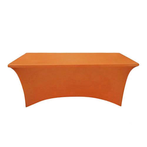 Orange Table Cover For Trade Shows And Events