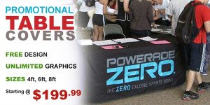 Customized Table Covers starting from $199.99