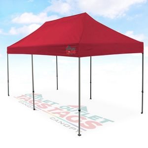 10x20 Red Canopy