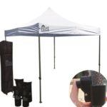 10x10 white pop up tent