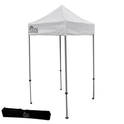 white 5x5 pop up tent canopy