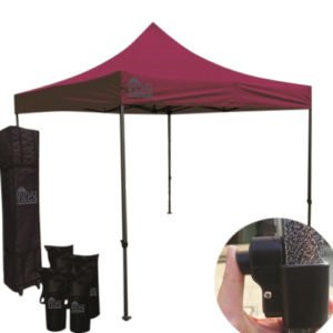 10x10 wine red pop up canopy