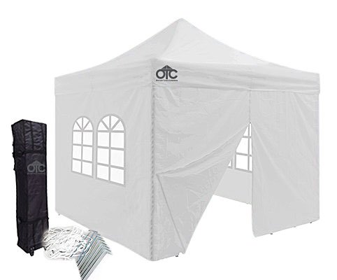 White 10x10 Canopy With Walls White