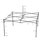 10ftx10ft Iron Horse Tent Part J - Full Leg - Image 2