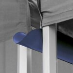 Navy Blue Canopy Rain Gutter