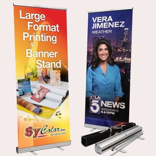 Roll Up Banners – Basic Base  Outlet Tags Canopies Canada - Canopies,Tents, Banner Flags
