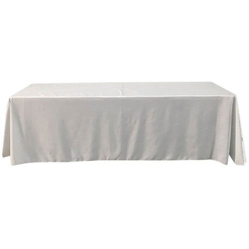 White Table Throw Cover