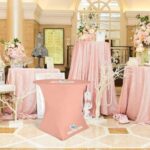 Round Stretch Table Cover For Events - Image 3