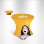 Round Stretch Table Cover For Events - Image 2