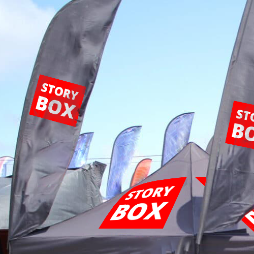 Logo Flags and Logo Tent Canopy