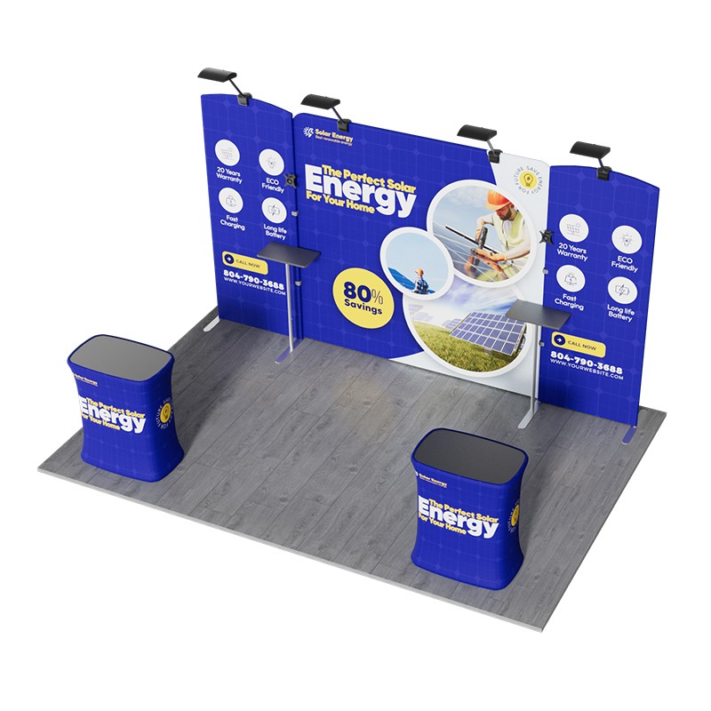 10ftx15ft Custom Trade Show Booth A1 - Image 5