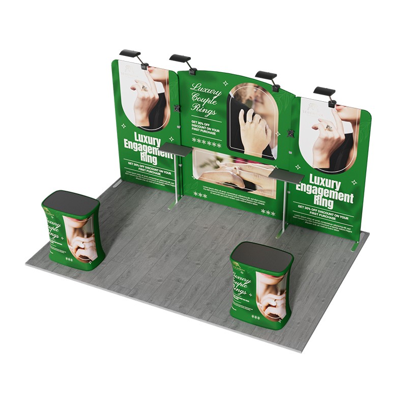 10ftx15ft Custom Trade Show Booth C1 - Image 2