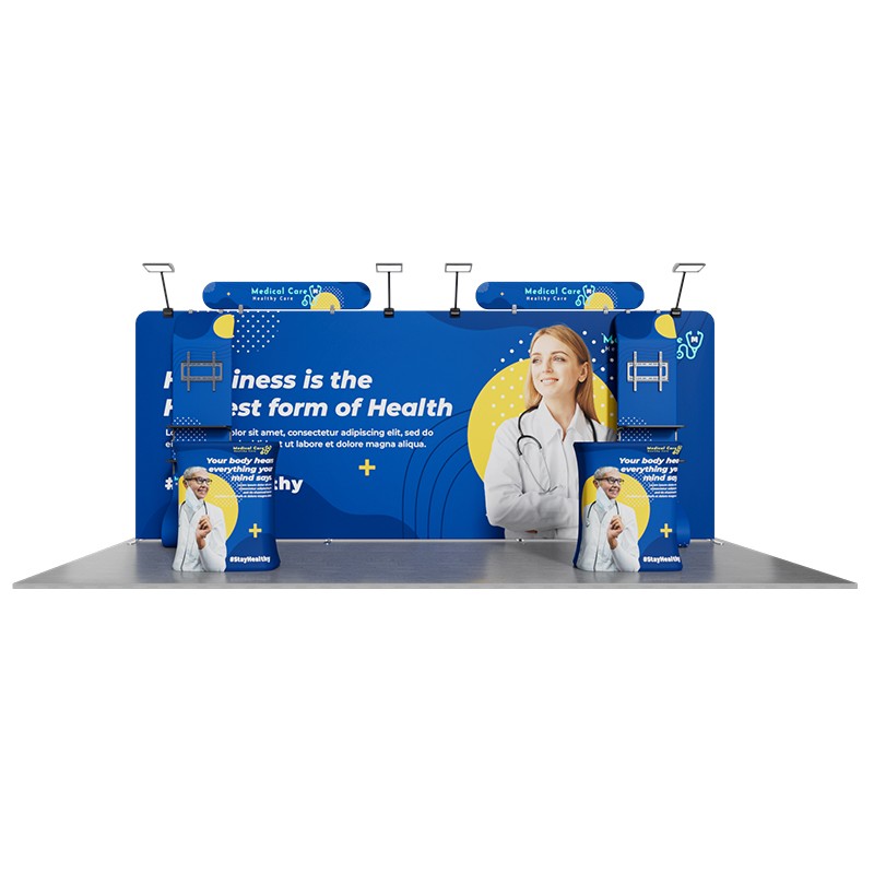 10ftx20ft Custom Trade Show Booth A3 - Image 2