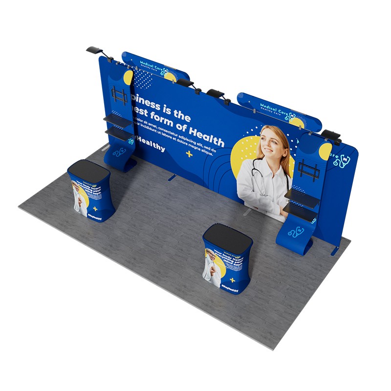 10ftx20ft Custom Trade Show Booth A3 - Image 5