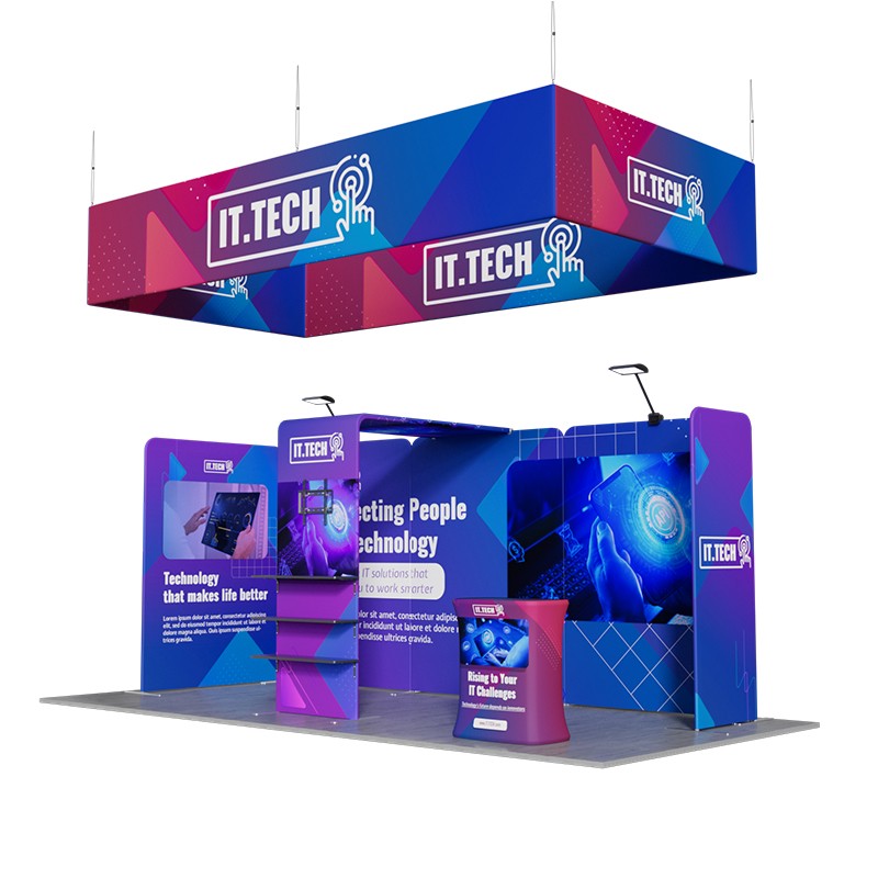 10ftx20ft Custom Trade Show Booth B1 - Image 4