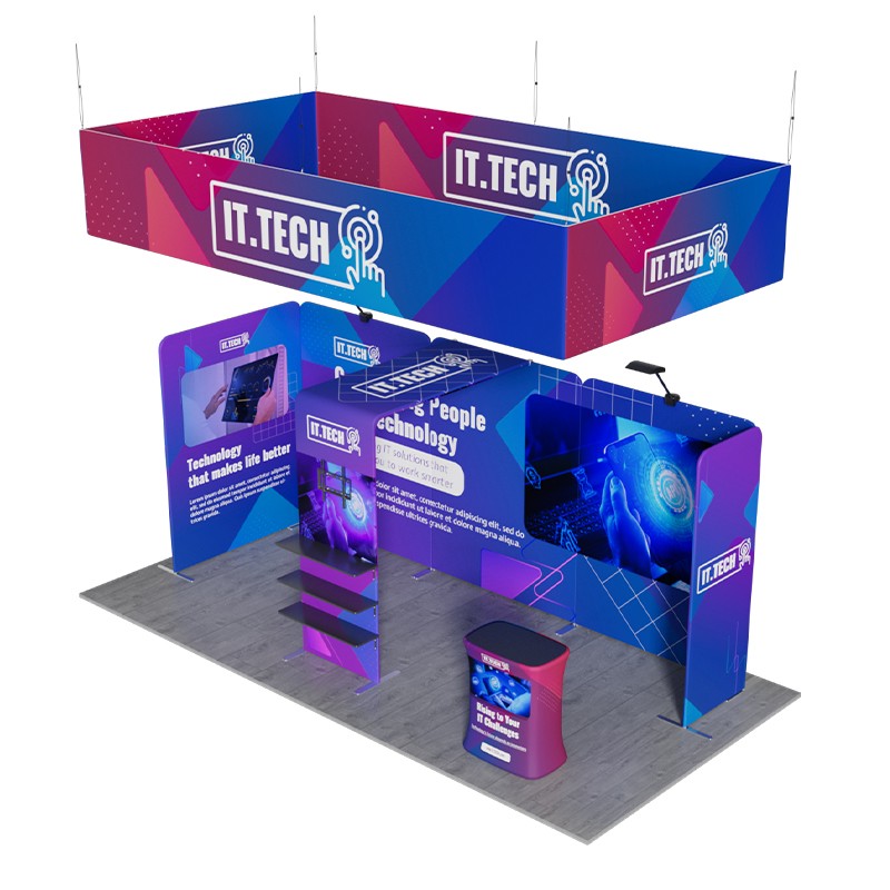 10ftx20ft Custom Trade Show Booth B1 - Image 5
