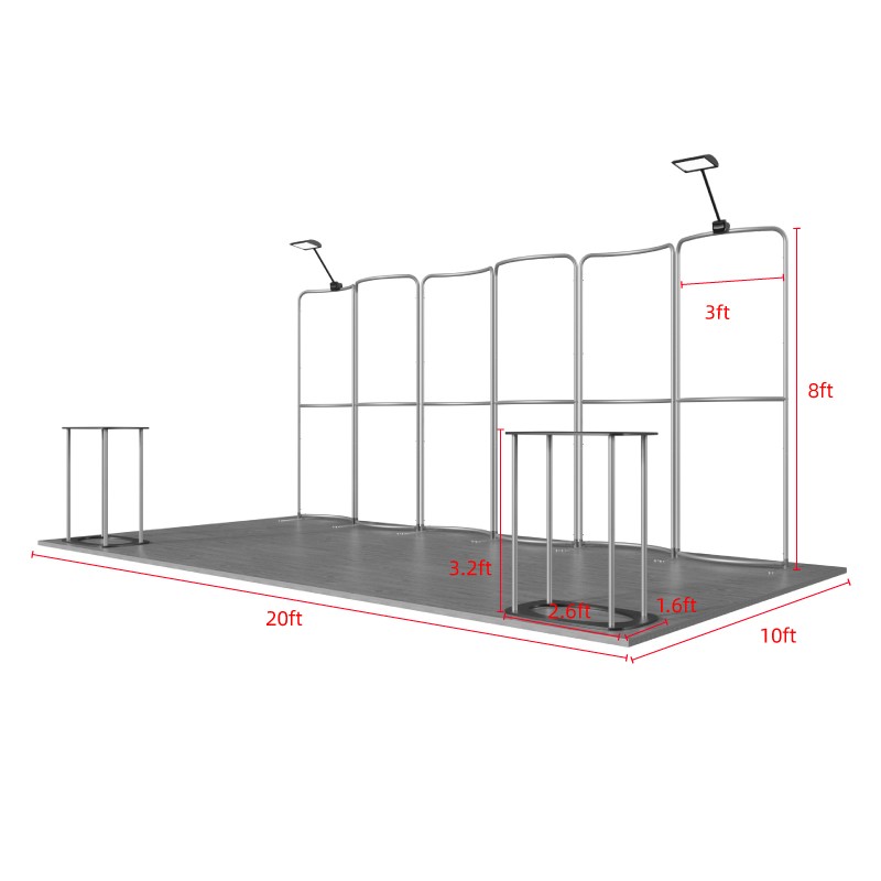 10ftx20ft Custom Trade Show Booth B3 - Image 3