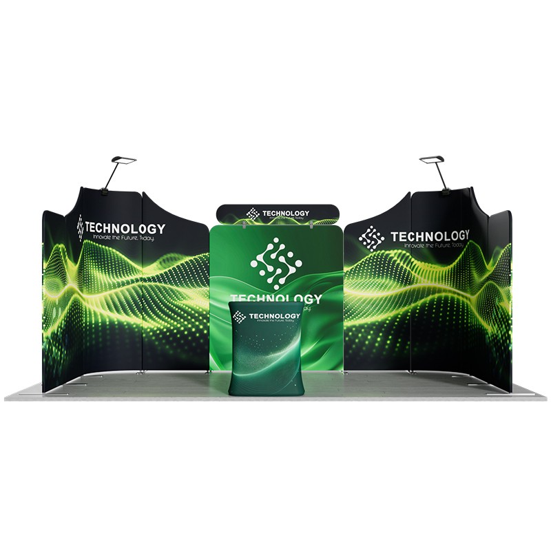 10ftx20ft Custom Trade Show Booth B4 - Image 2