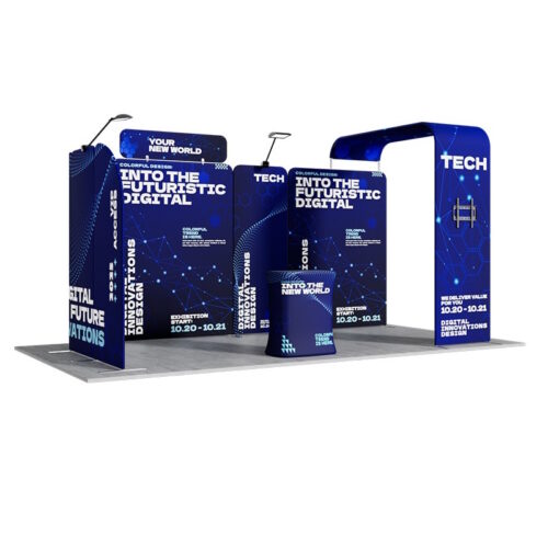 10ftx20ft Custom Trade Show Booth B5