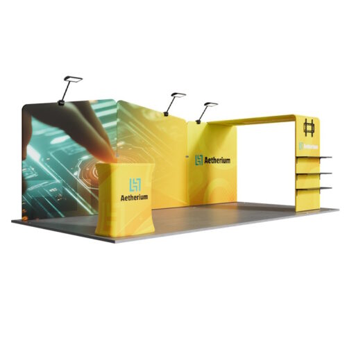 10ftx20ft Custom Trade Show Booth C1