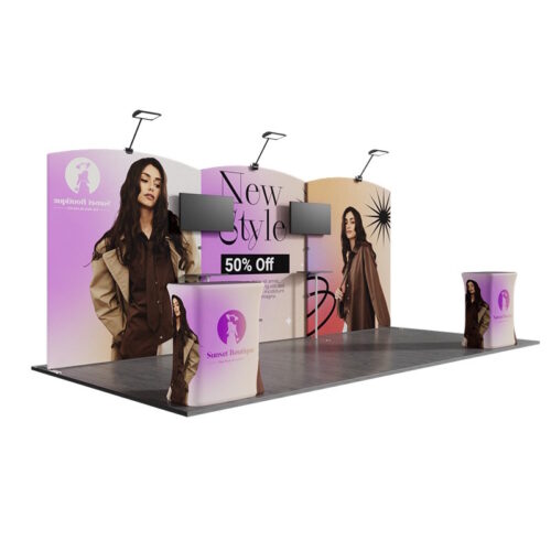 10ftx20ft Custom Trade Show Booth C4