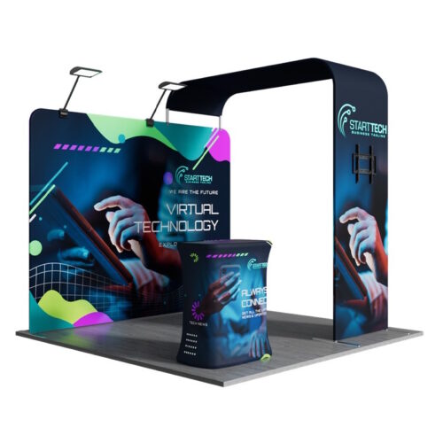 10ftx10ftt Custom Trade Show Booth A3