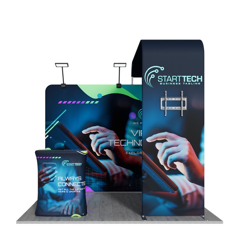 10ftx10ftt Custom Trade Show Booth A3 - Image 2