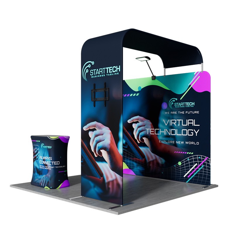 10ftx10ftt Custom Trade Show Booth A3 - Image 3
