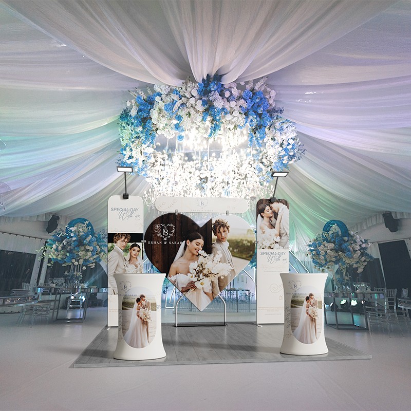 10ftx10ft Custom Trade Show Booth D1 - Image 2