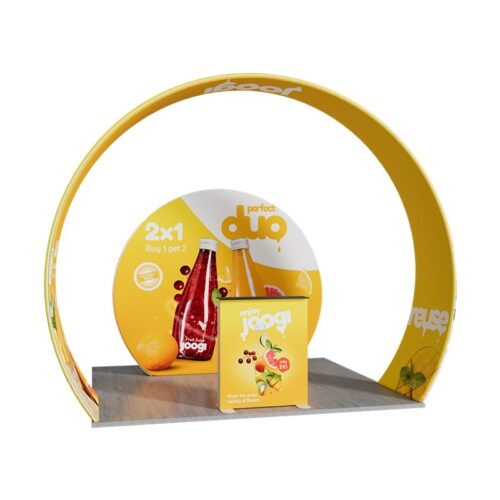 10ftx10ft Custom Trade Show Booth D2