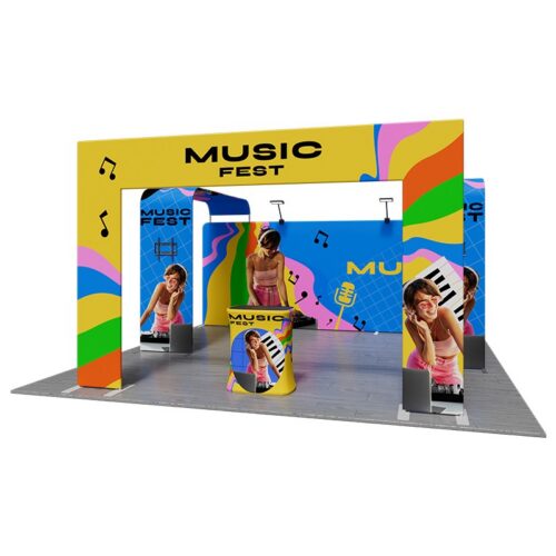 20x20ft Trade Show Display Booth Kit - A1